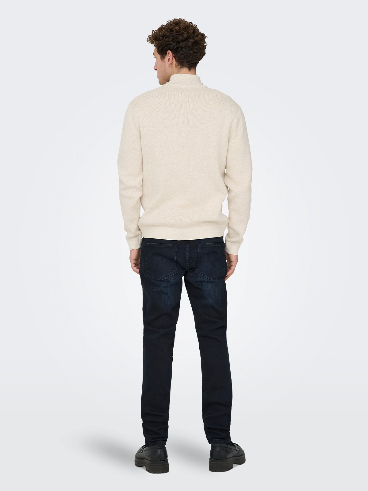 Only & Sons Loom Slim Denim Blue Black Denim