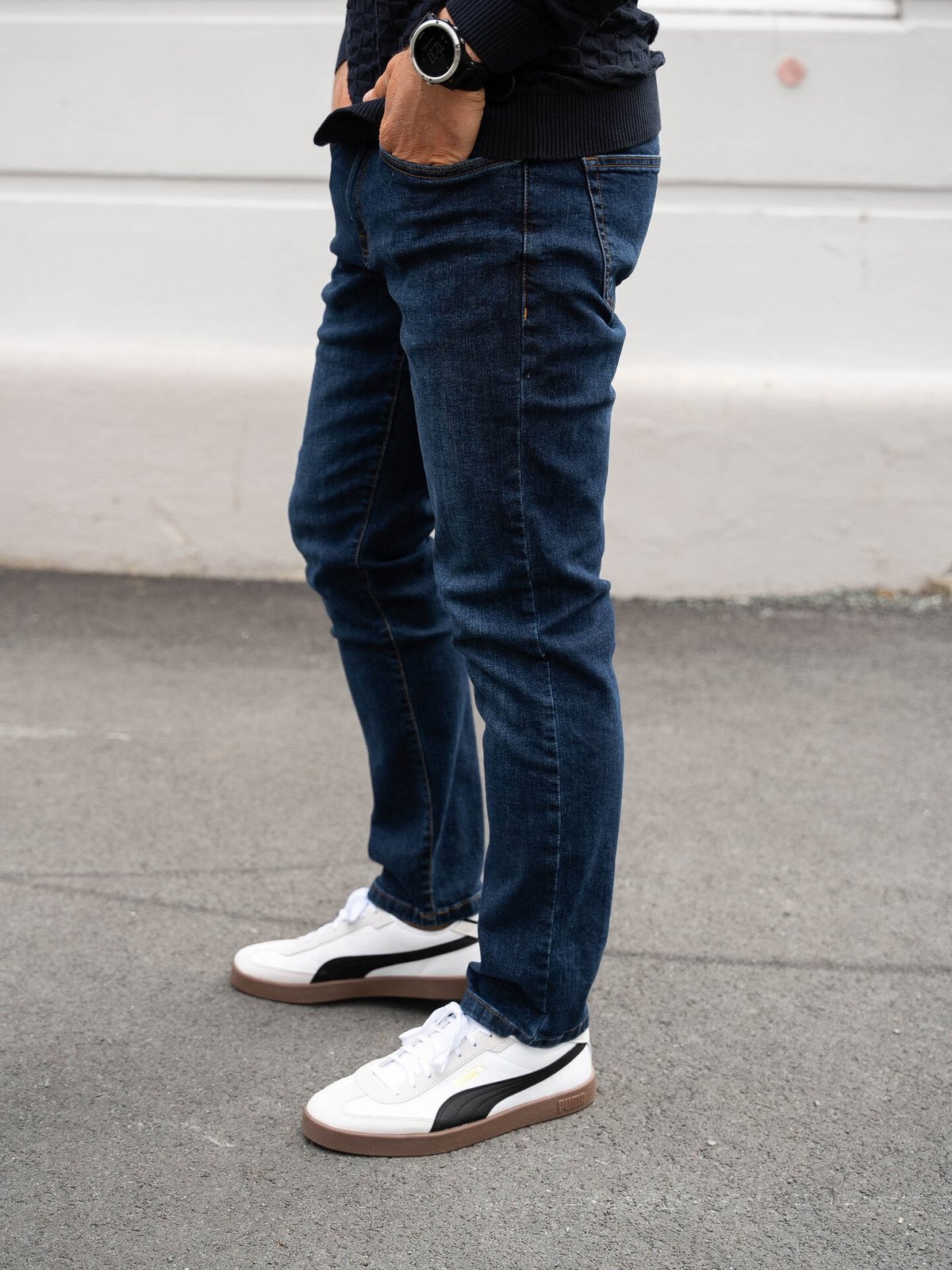 Only & Sons Weft Reg Denim Dark Blue Denim