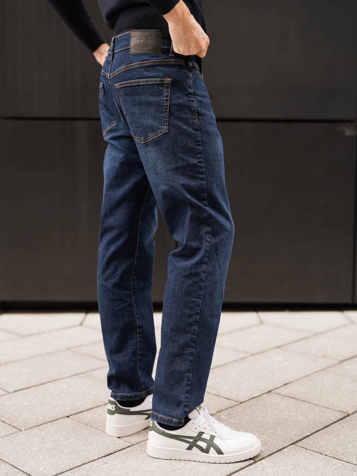 Only & Sons Weft Reg Denim Dark Blue Denim