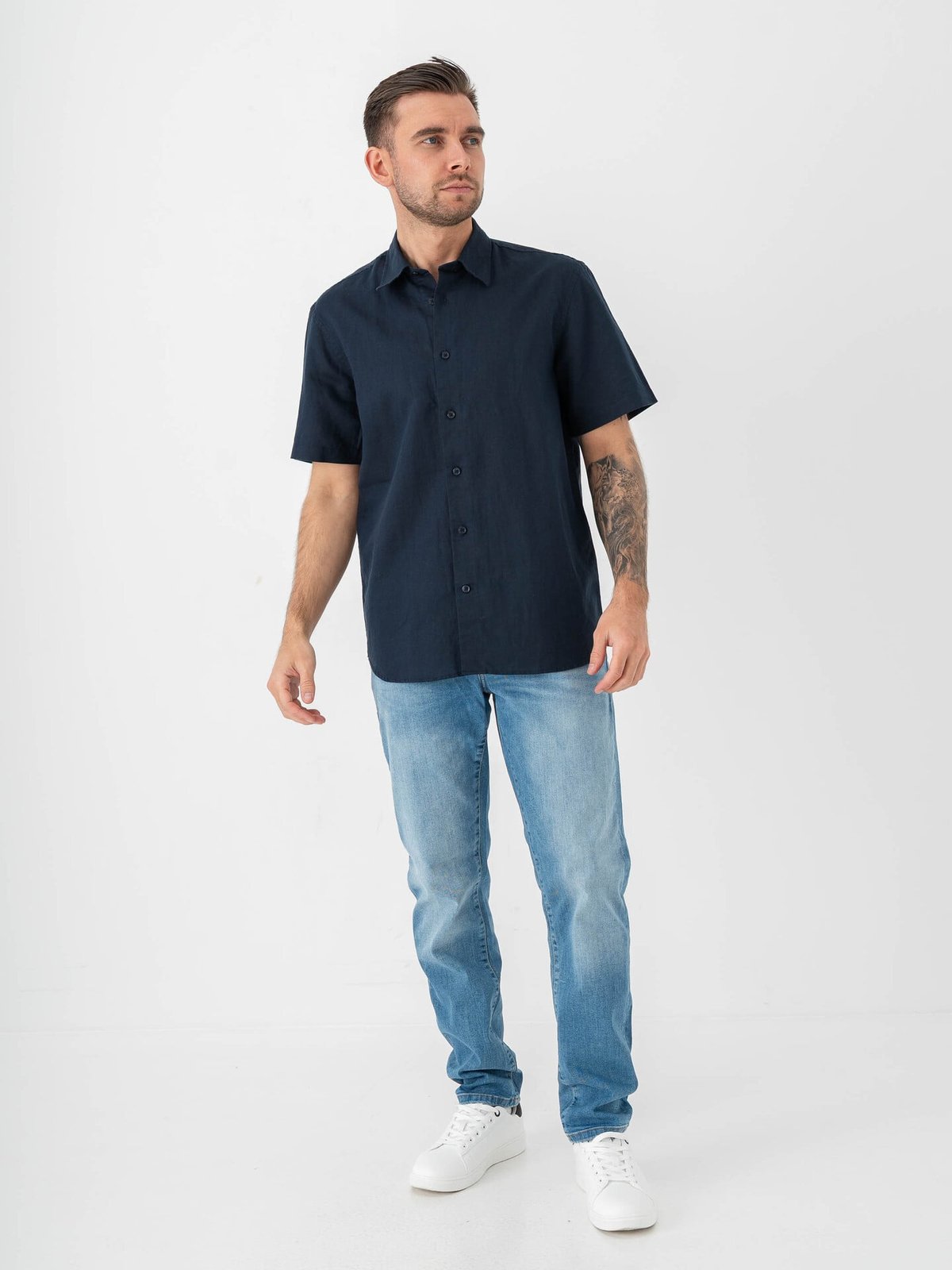 Only & Sons Weft Reg Denim Light Medium Blue Denim
