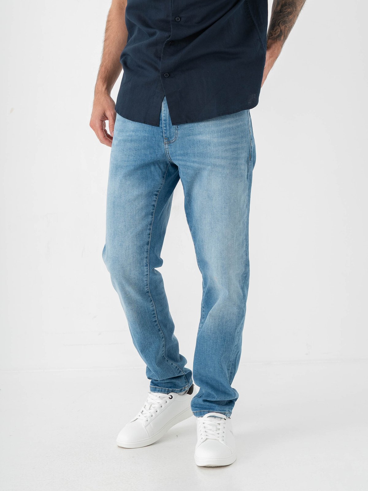 Only & Sons Weft Reg Denim Light Medium Blue Denim