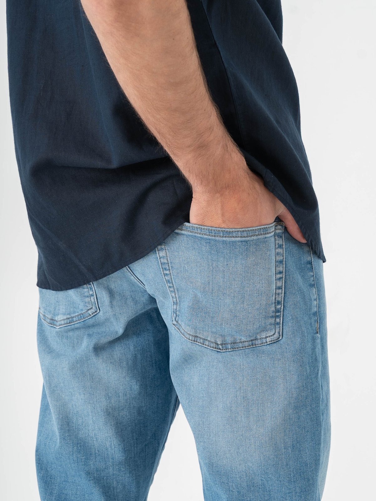 Only & Sons Weft Reg Denim Light Medium Blue Denim
