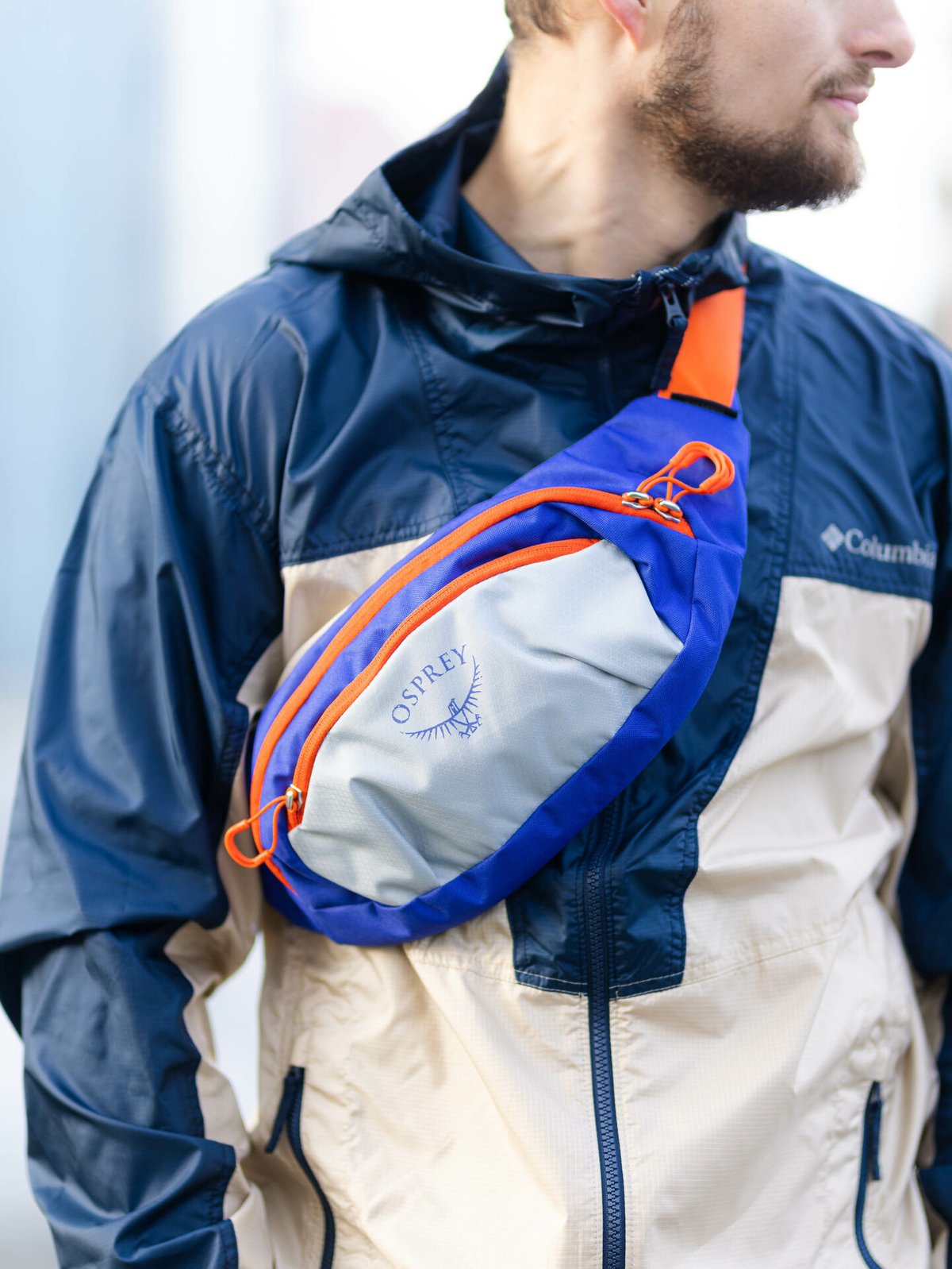 Osprey Daylite Waist Silver Blueberry