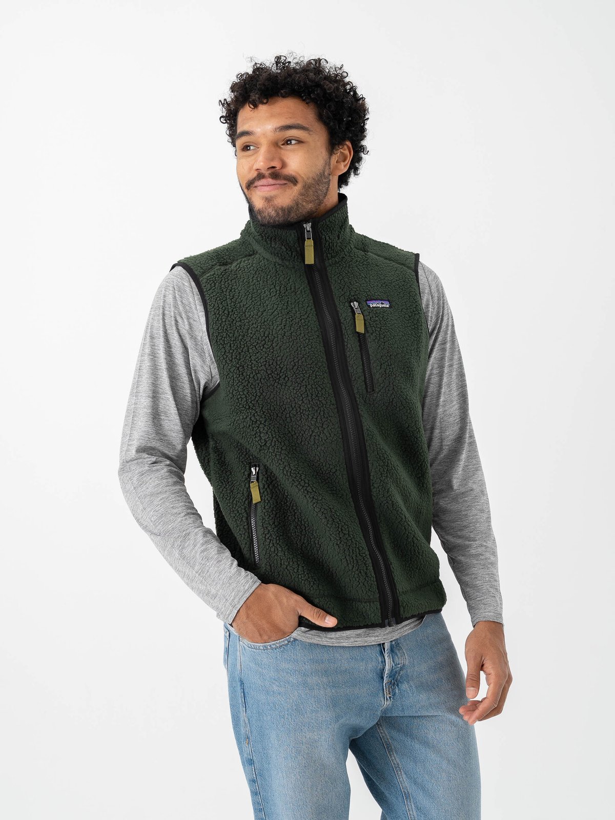 Patagonia Retro Pile Vest Old Growth Green