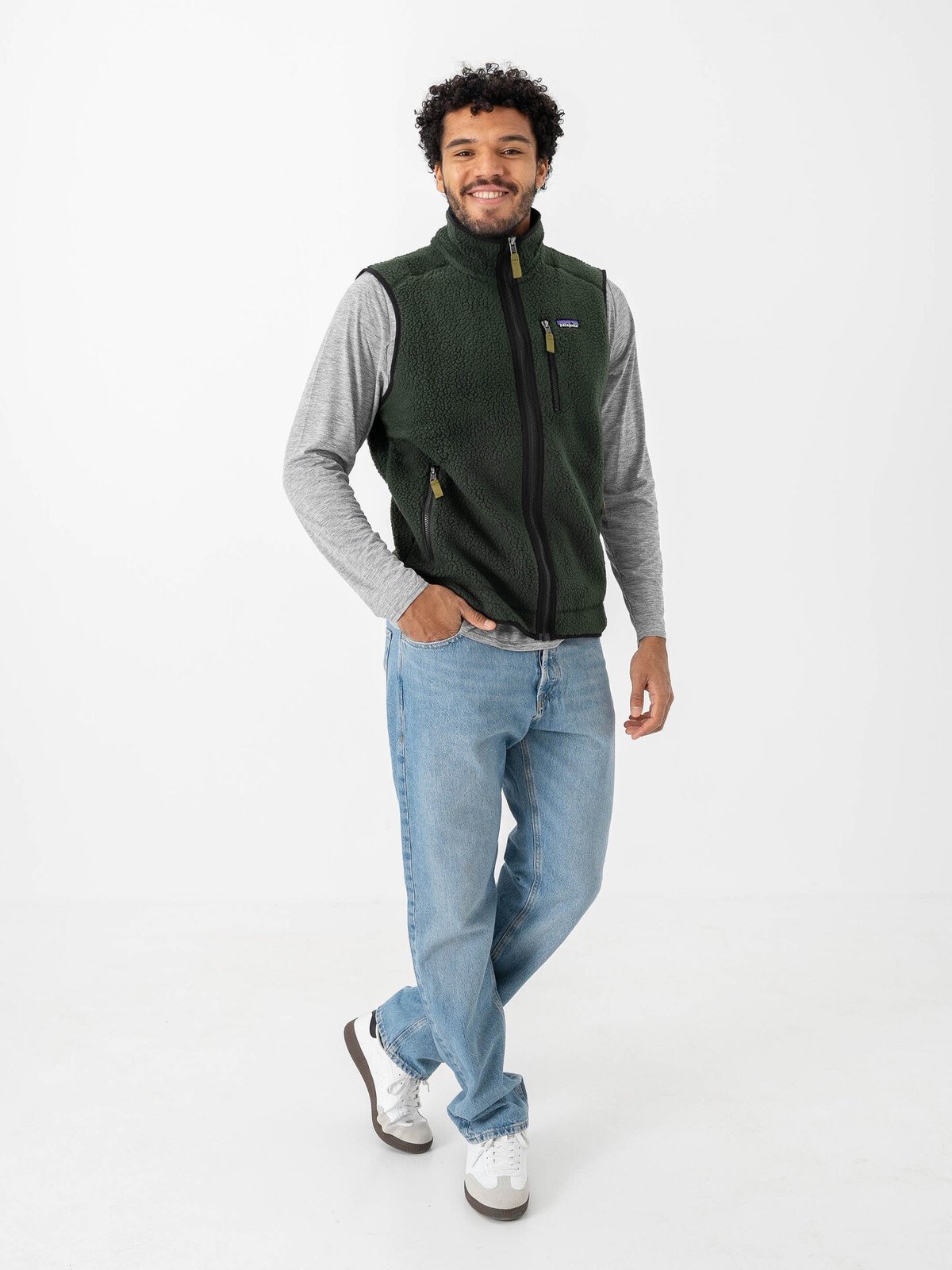 Patagonia Retro Pile Vest Old Growth Green