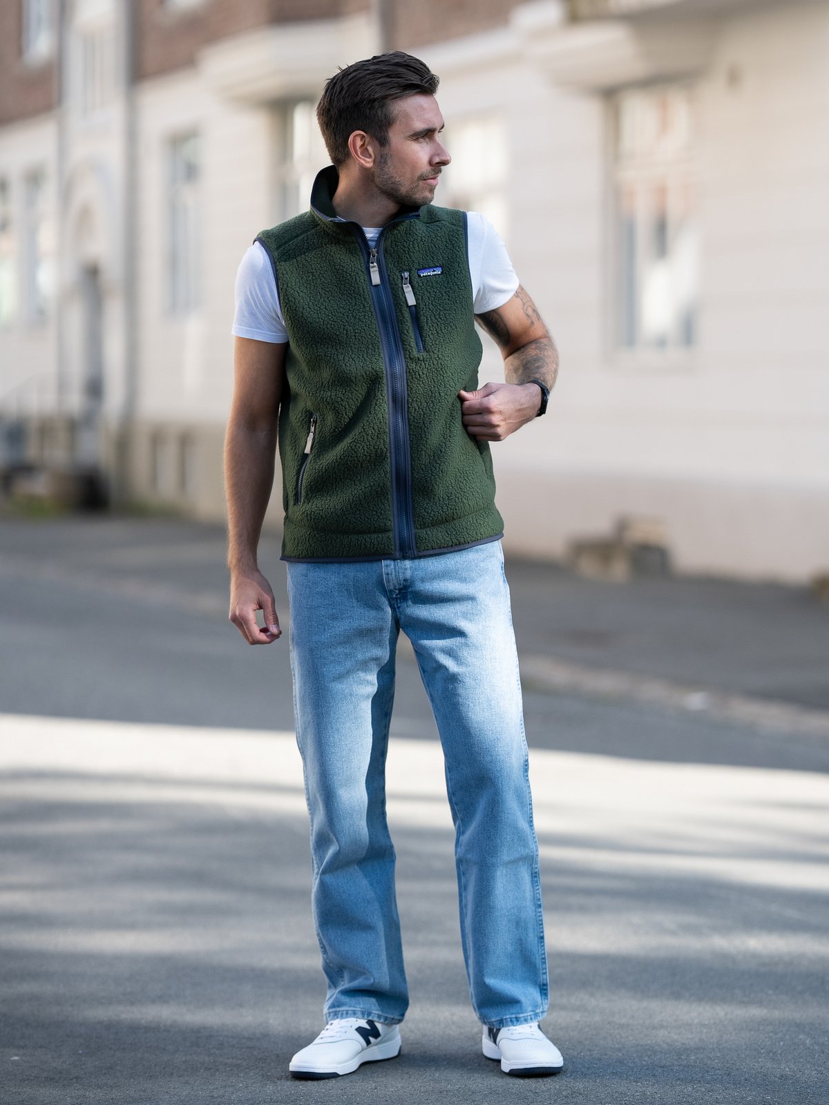 Patagonia Retro Pile Vest Torrey Pine Green