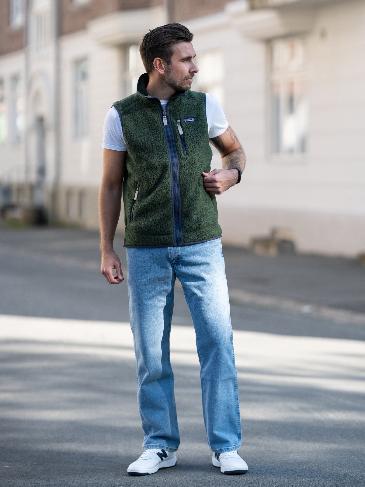 Patagonia Retro Pile Vest Torrey Pine Green