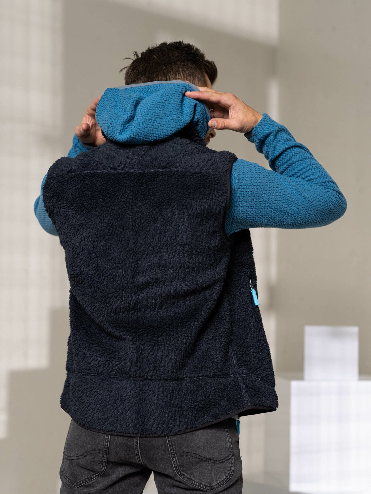 Patagonia Mens Classic Retro-X Vest Pitch Blue