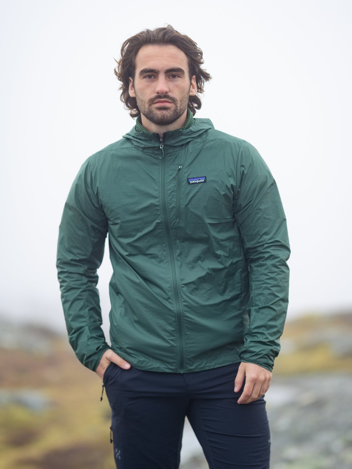 Patagonia Houdini Jacket Canopy Green