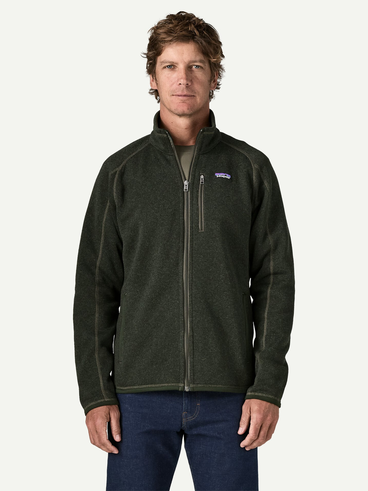 Patagonia Better Sweater Jacket Old Growth Green