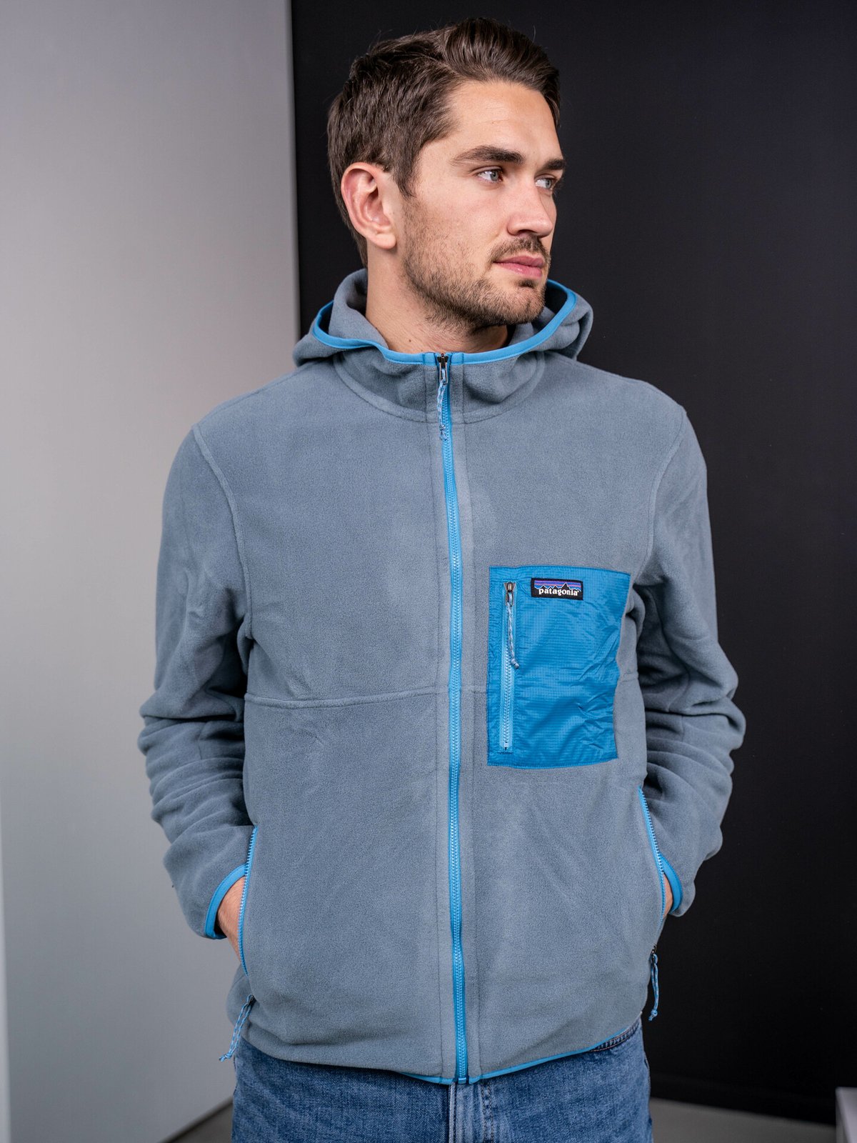 Patagonia M's Microdini Hoody Plume Grey