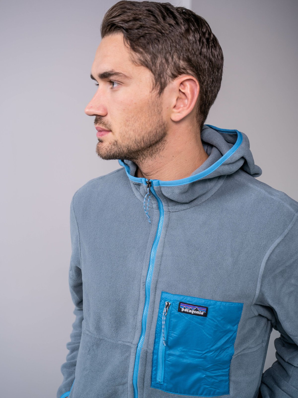 Patagonia M's Microdini Hoody Plume Grey
