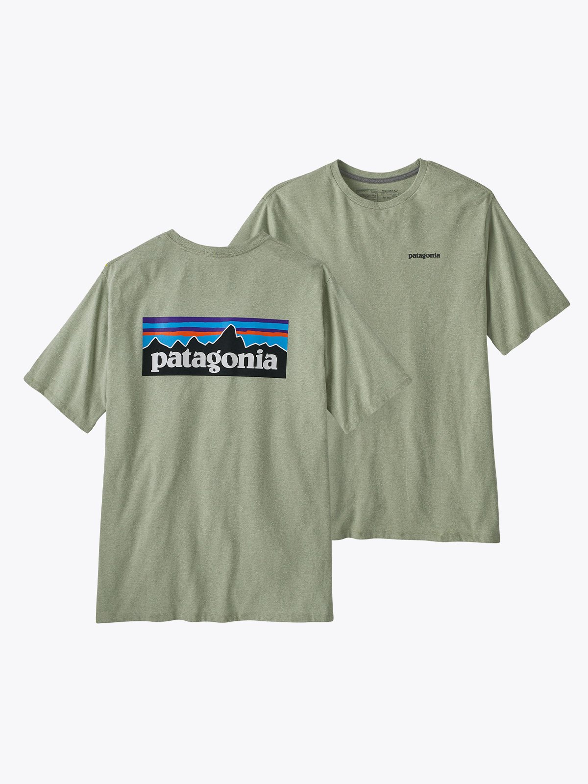 Patagonia M P-6 Logo Responsibili-Tee Salvia Green
