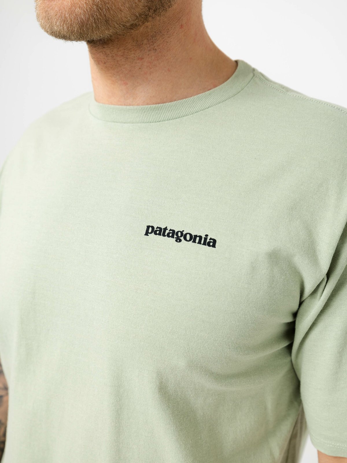 Patagonia M P-6 Logo Responsibili-Tee Salvia Green