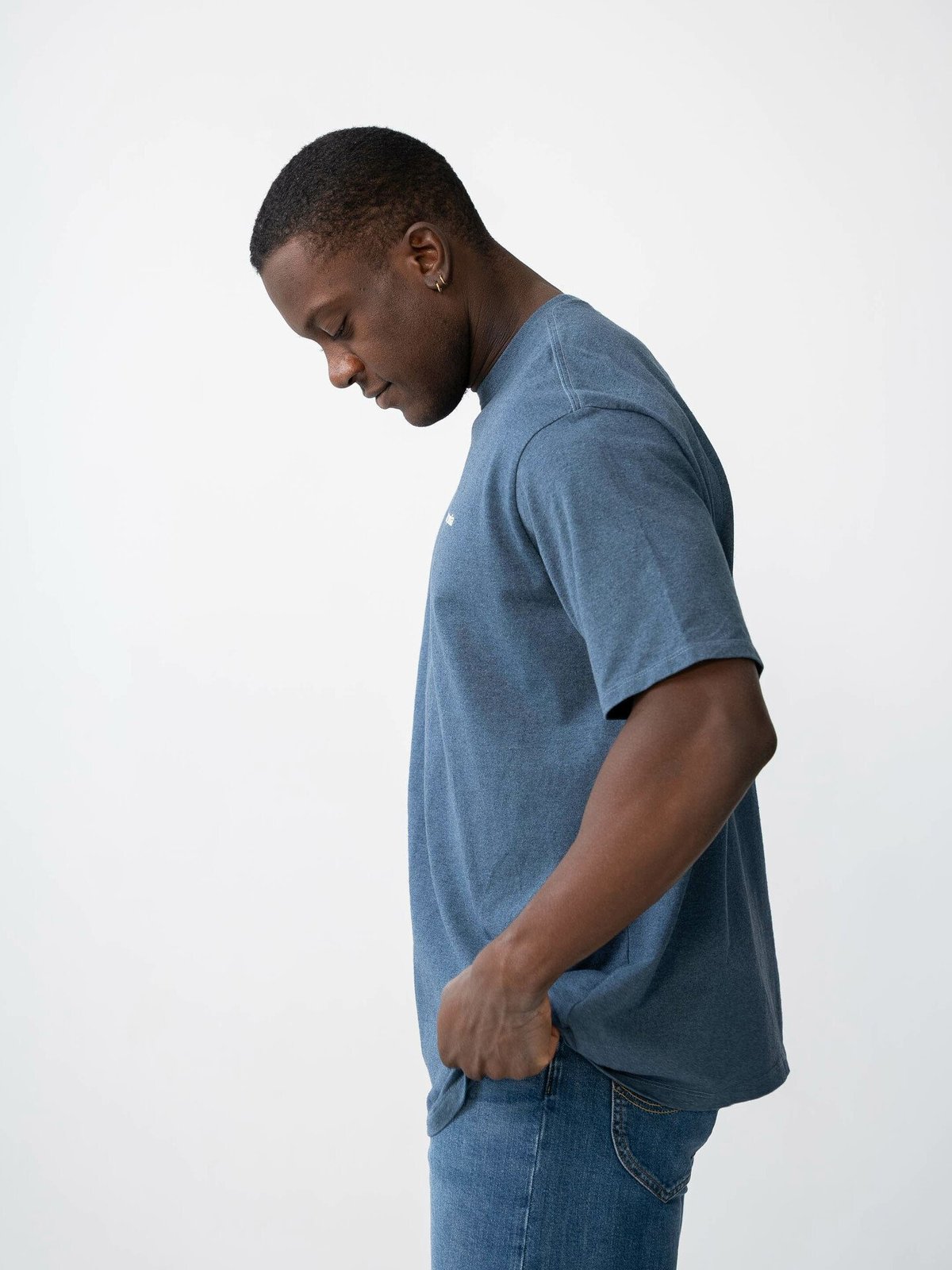 Patagonia M P-6 Logo Responsibili-Tee Utility Blue