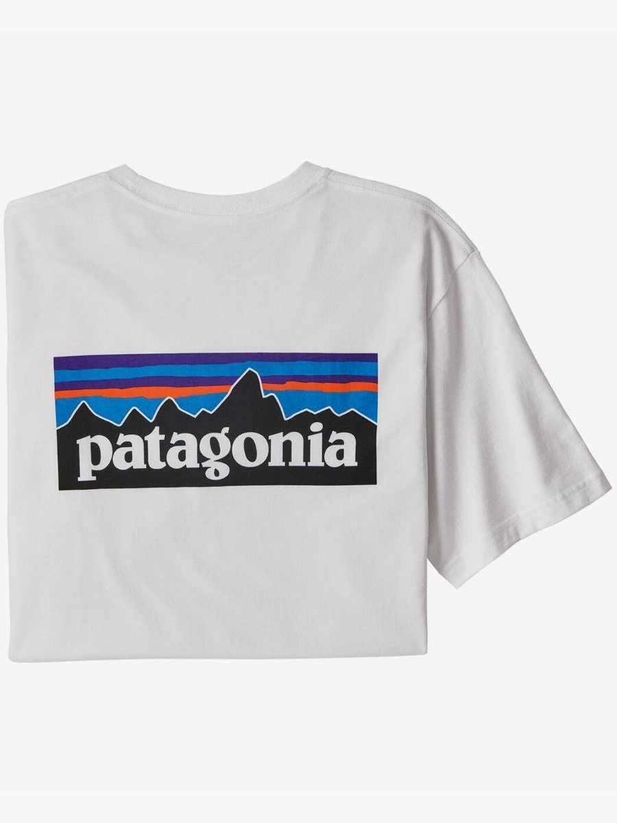 Patagonia M P-6 Logo Responsibili-Tee White