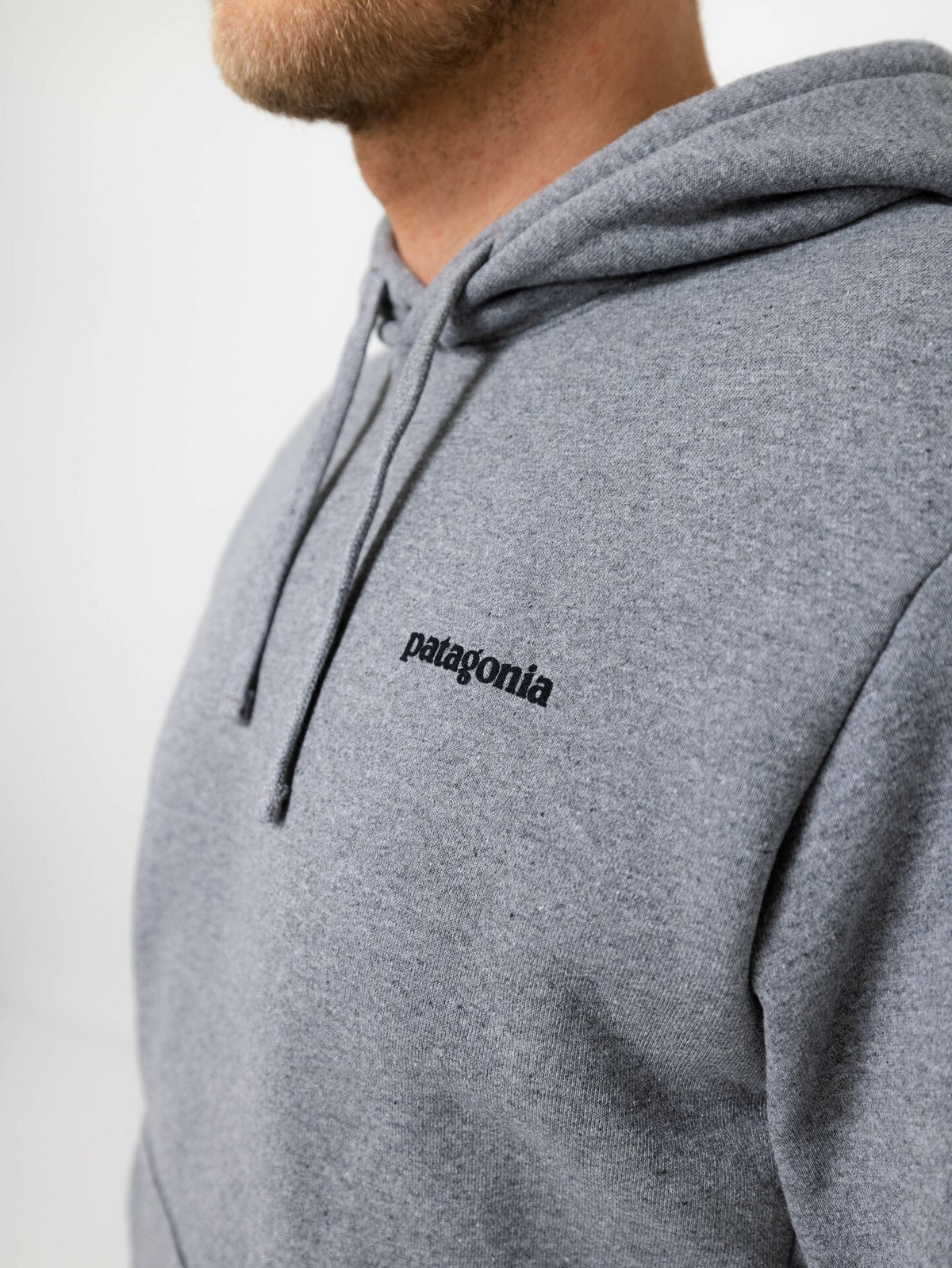 Patagonia Fitz Roy Icon Uprisal Hoody Gravel Heather