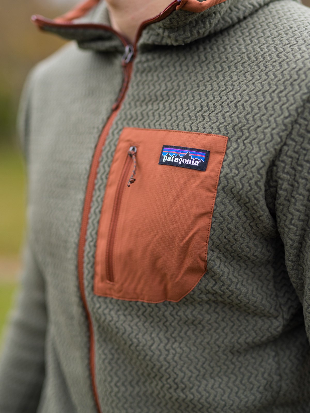 Patagonia R1 Air Full-Zip Hoody Basin Green