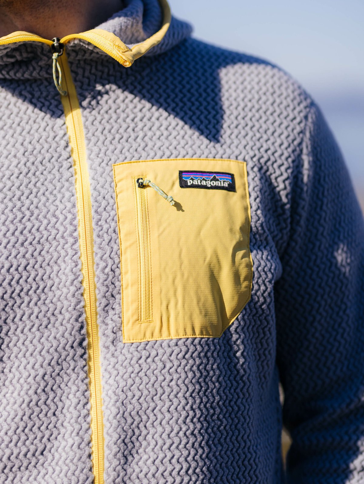 Patagonia R1 Air Full-Zip Hoody Salt Grey