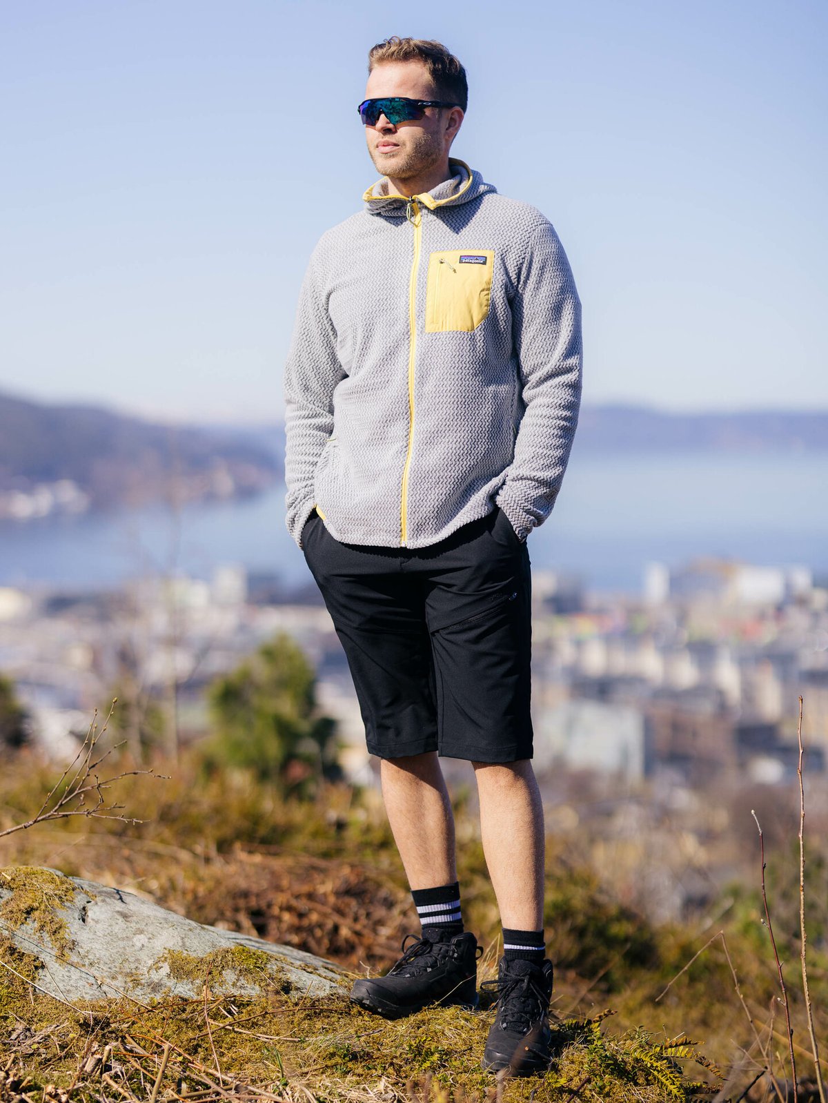 Patagonia R1 Air Full-Zip Hoody Salt Grey