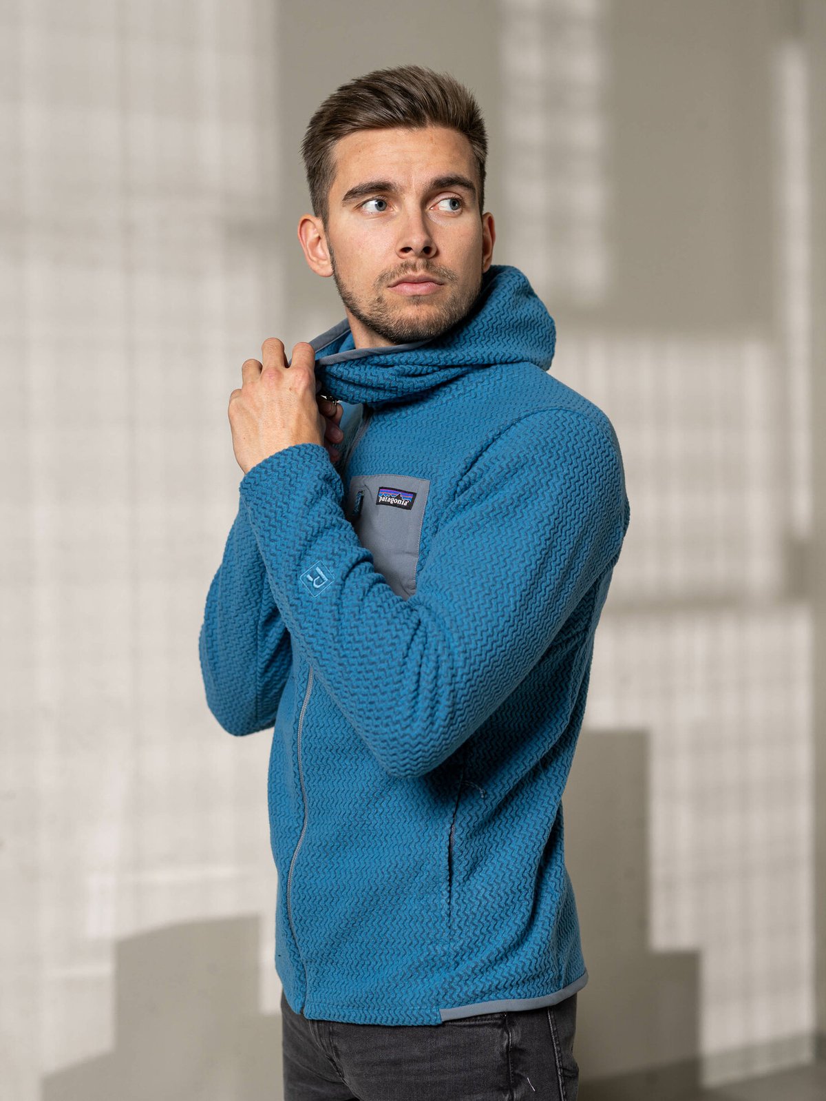 Patagonia R1 Air Full-Zip Hoody Wavy Blue