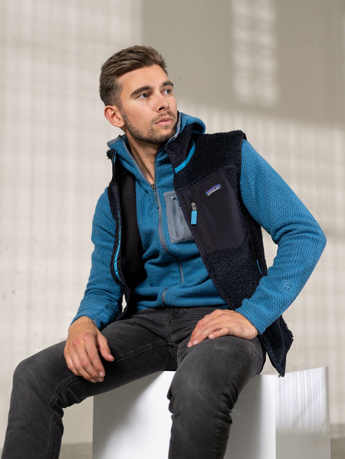 Patagonia R1 Air Full-Zip Hoody Wavy Blue