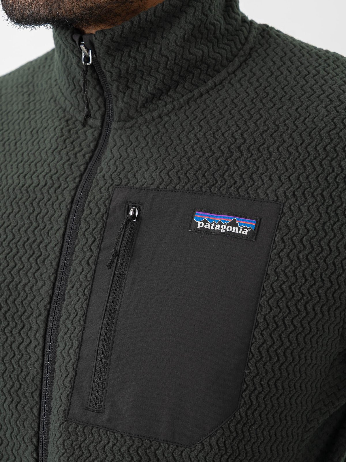 Patagonia R1 Air Jacket Old Growth Green