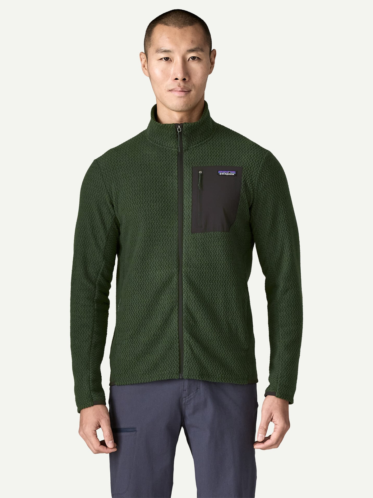 Patagonia R1 Air Jacket Treeline Green