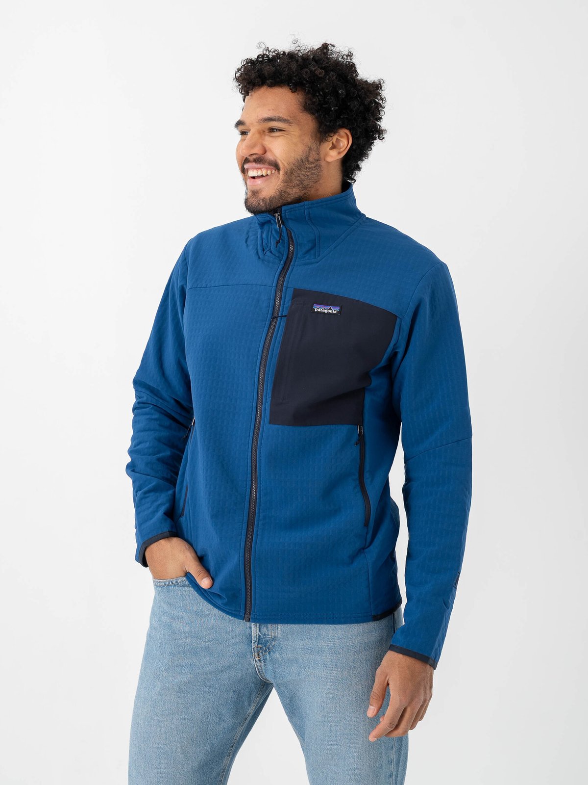 Patagonia R2 TechFace Jacket Clement Blue
