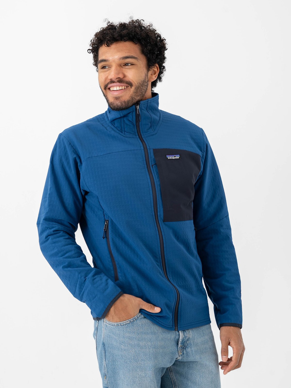Patagonia R2 TechFace Jacket Clement Blue