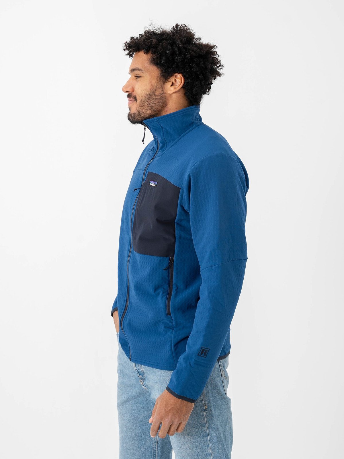 Patagonia R2 TechFace Jacket Clement Blue