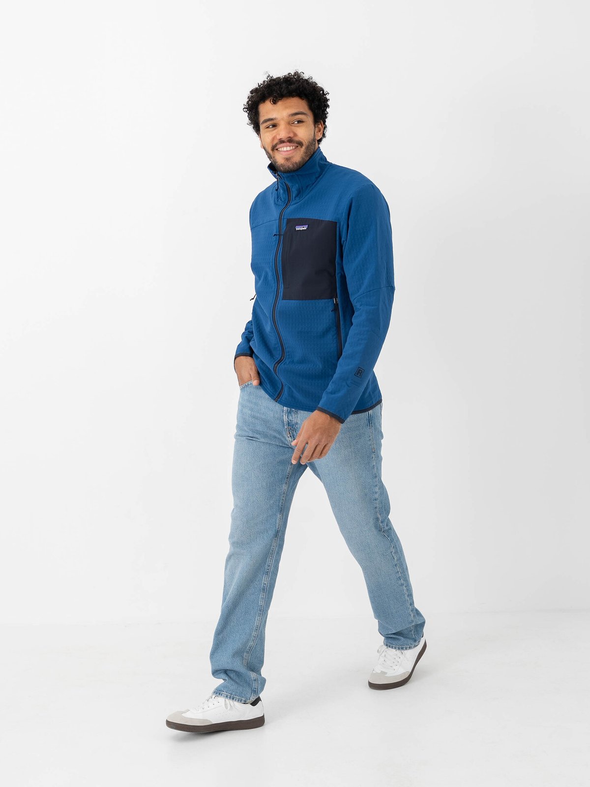 Patagonia R2 TechFace Jacket Clement Blue