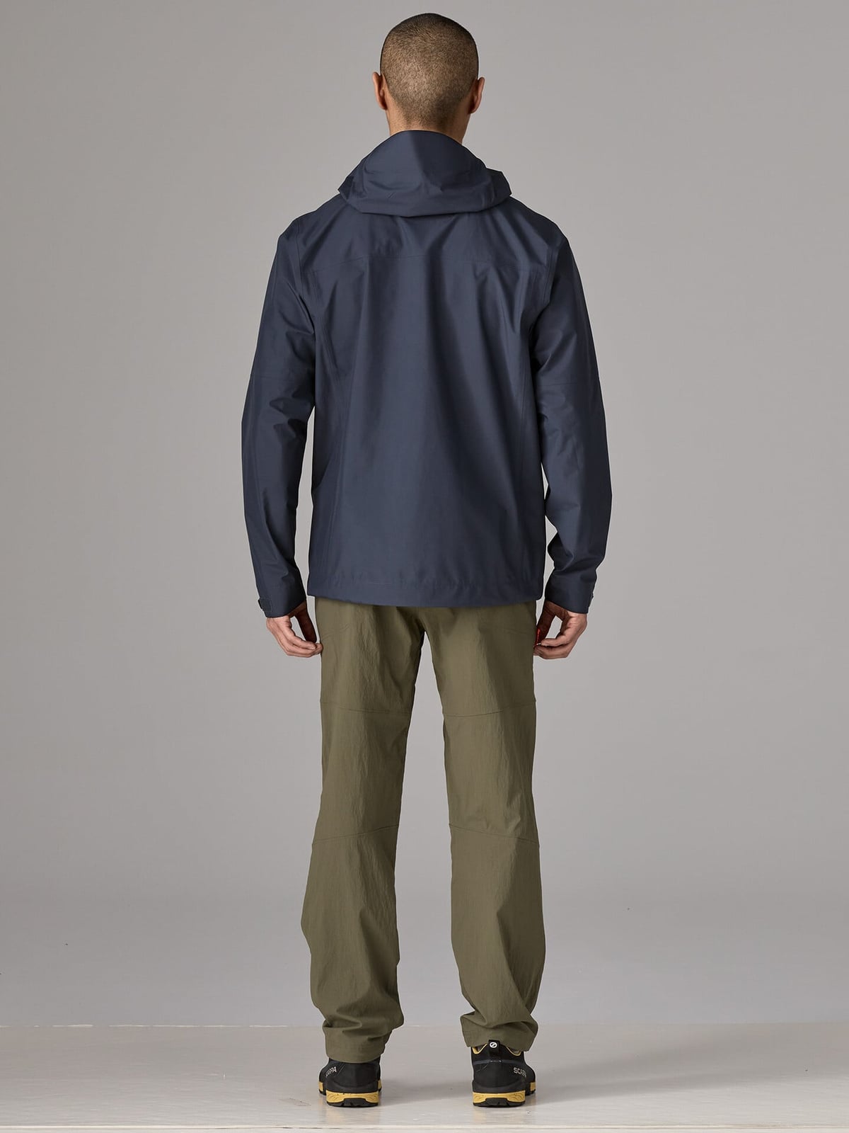 Patagonia Boulder Fork Rain Jacket Smolder Blue