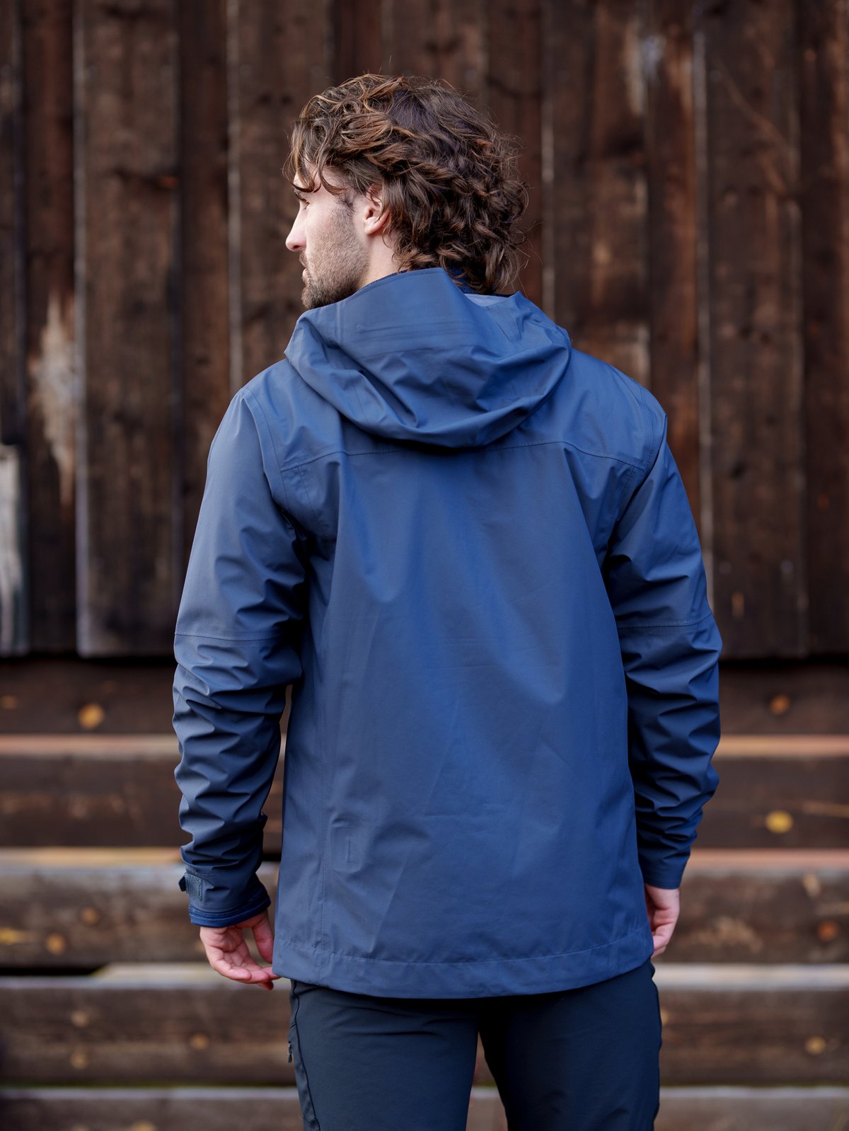 Patagonia Boulder Fork Rain Jacket Smolder Blue
