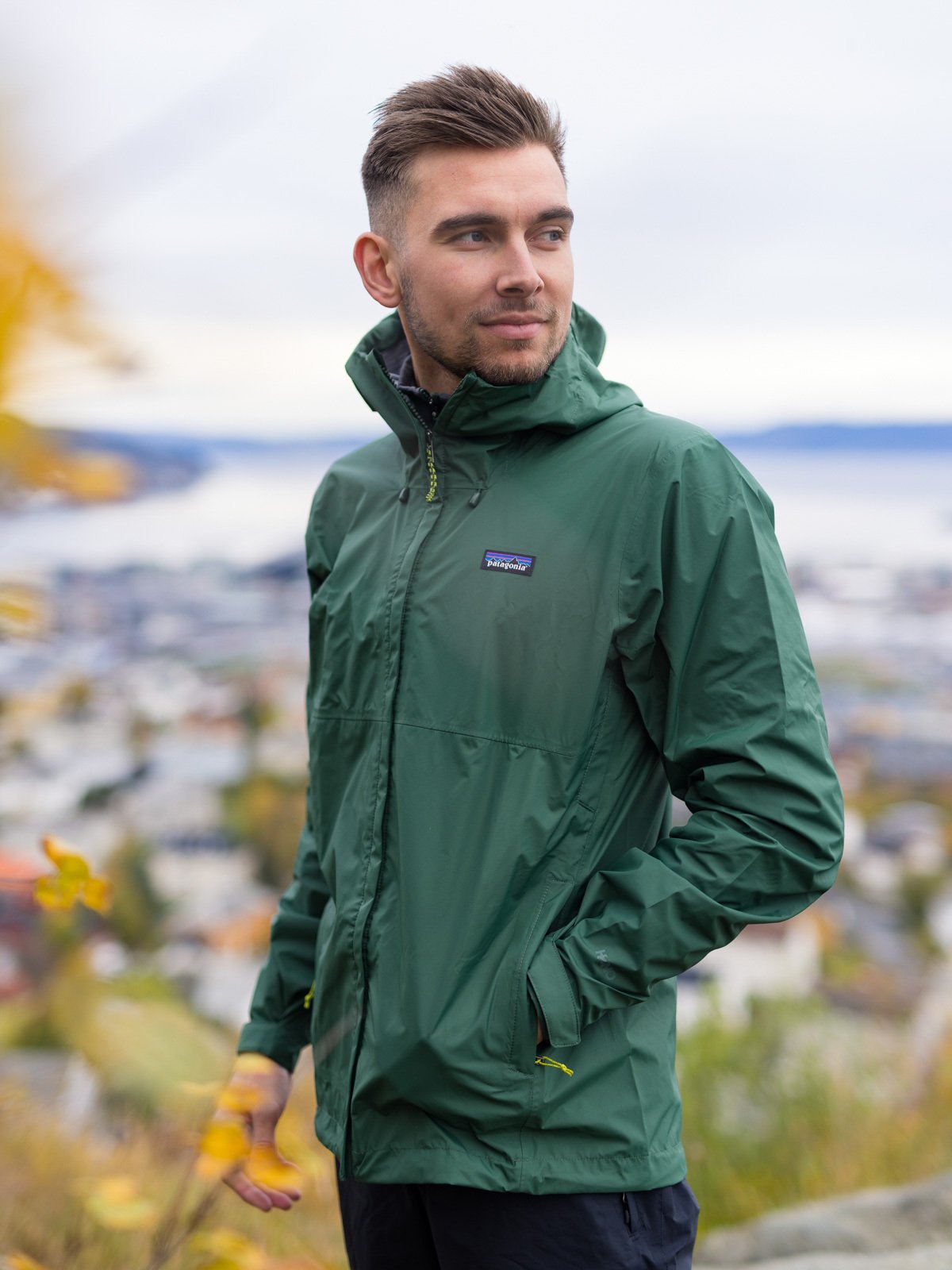 Patagonia M's Torrentshell 3L Jacket Pinyon Green