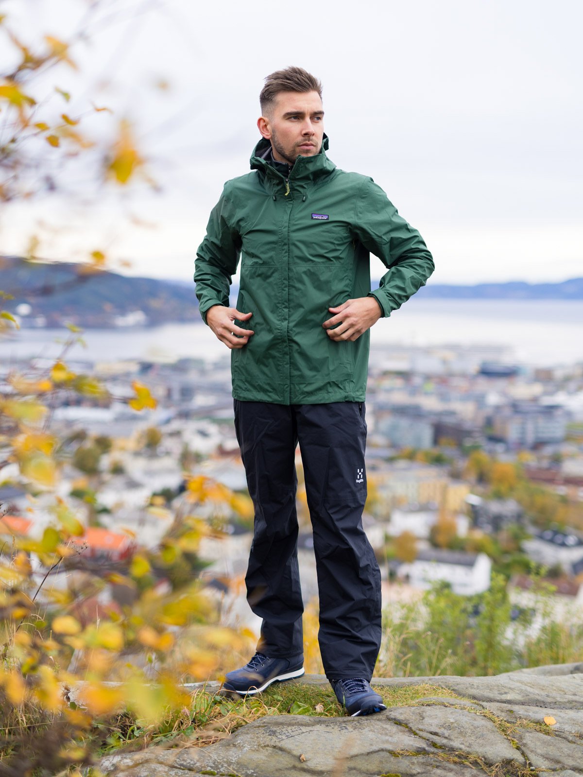 Patagonia M's Torrentshell 3L Jacket Pinyon Green