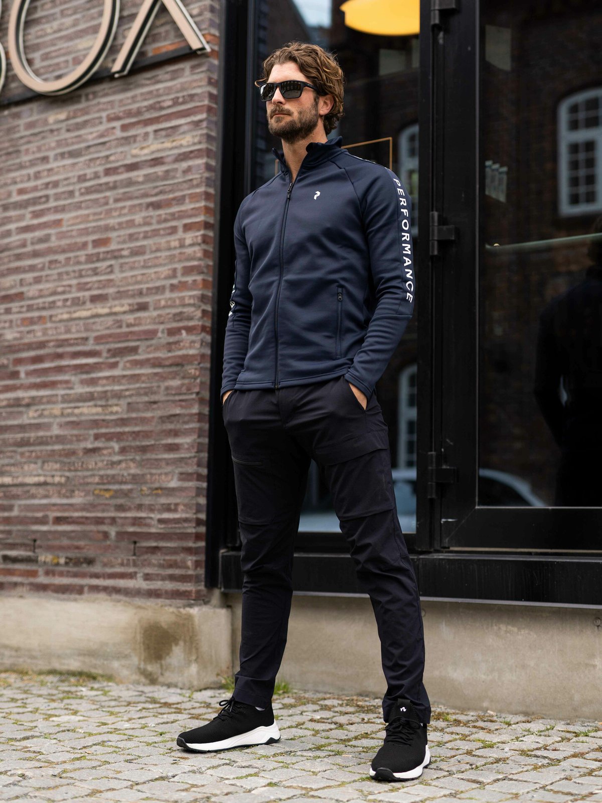 Peak Performance Rider Mid Jacket Blue Shadow