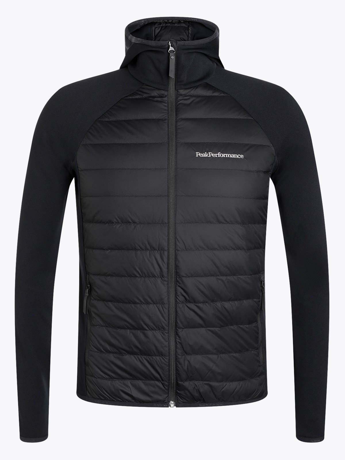 Peak Performance Down Hybrid Hood Jacket Black