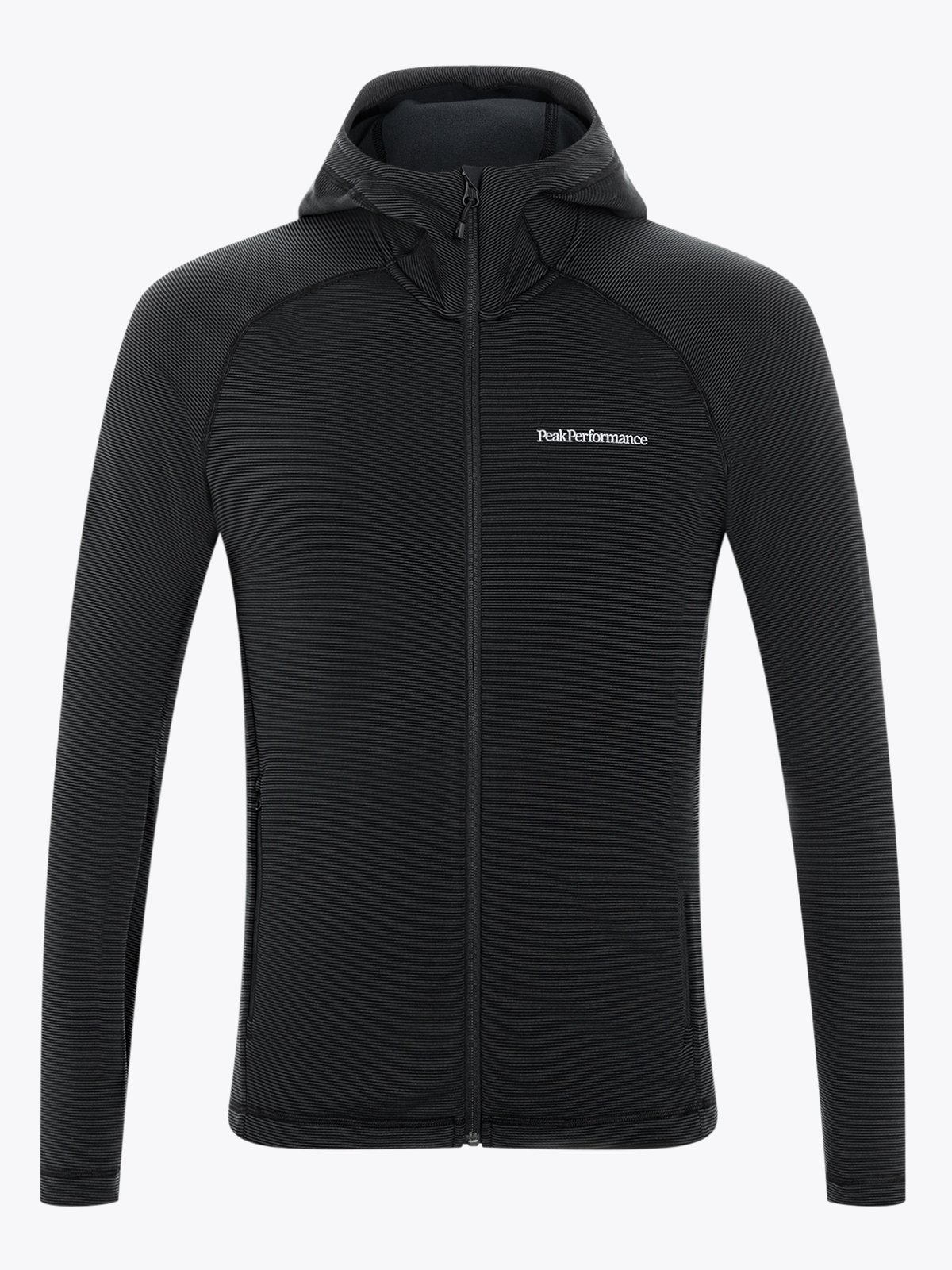 Peak Performance Midlayer Zip Hood Black