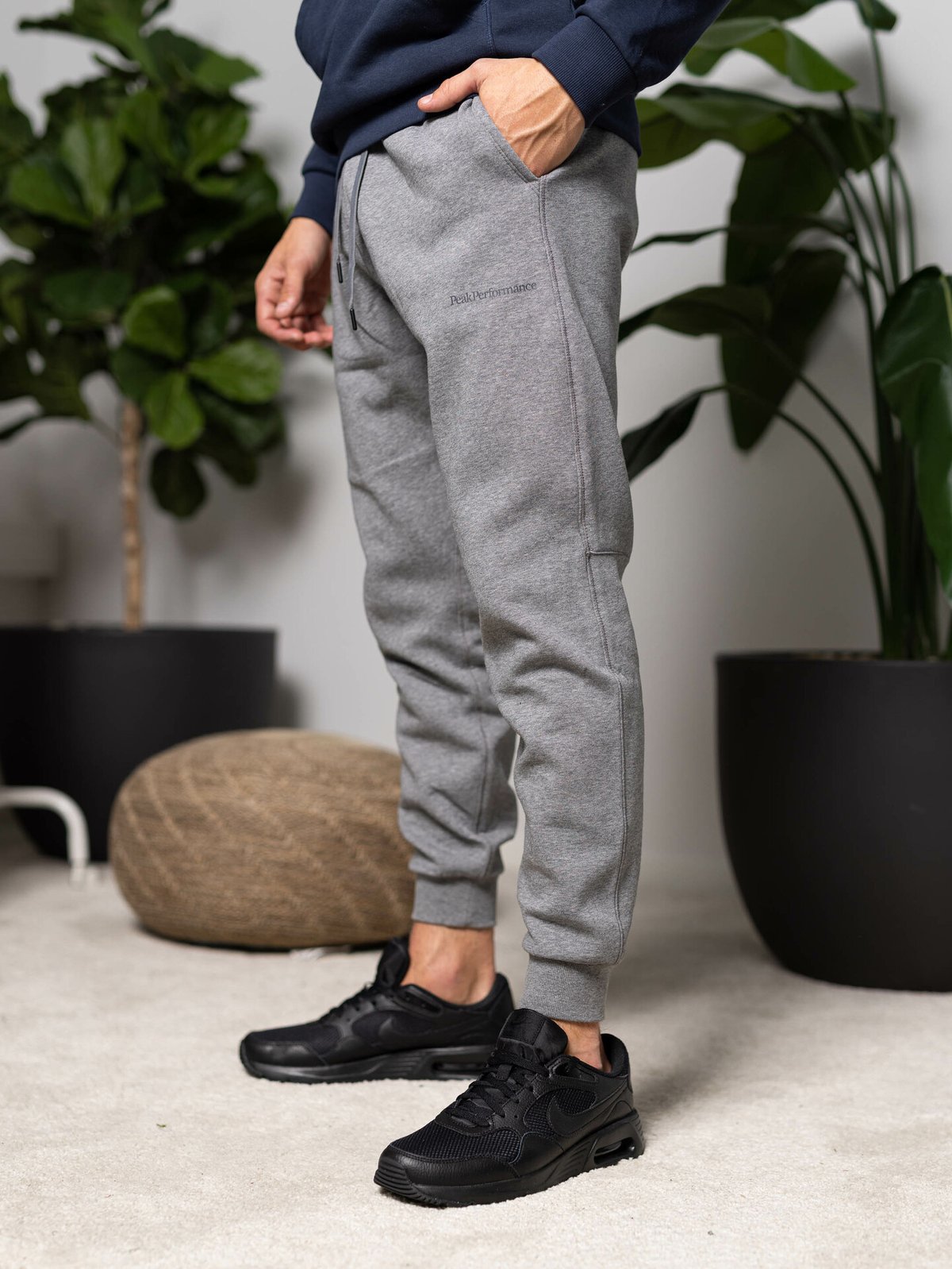Peak Performance M Ground Pants Mel Grey Melange