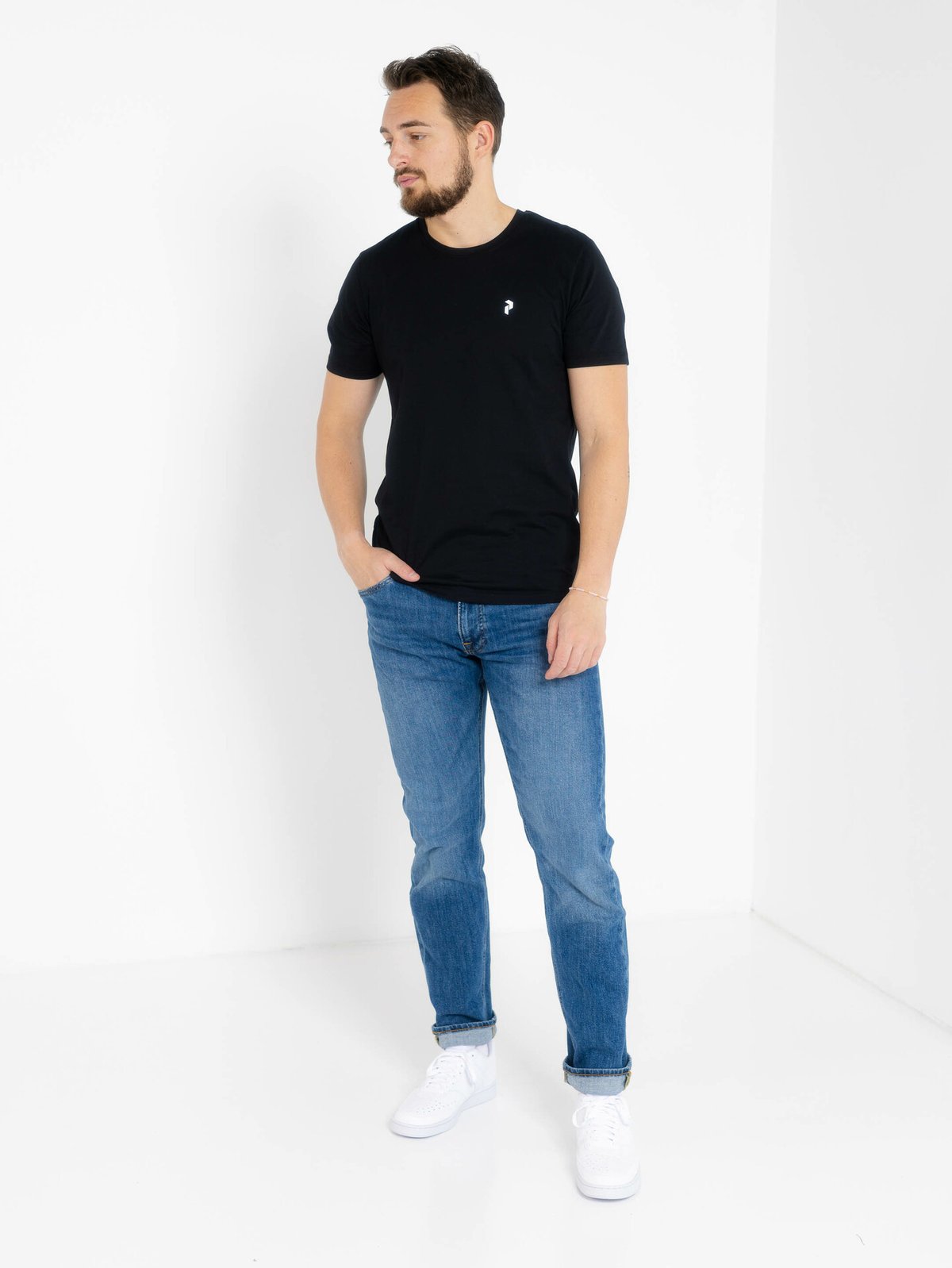 Peak Performance M Outdoor Logo Tee Black
