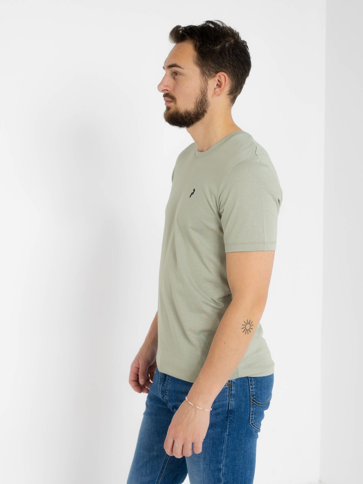 Peak Performance M Outdoor Logo Tee Grønn