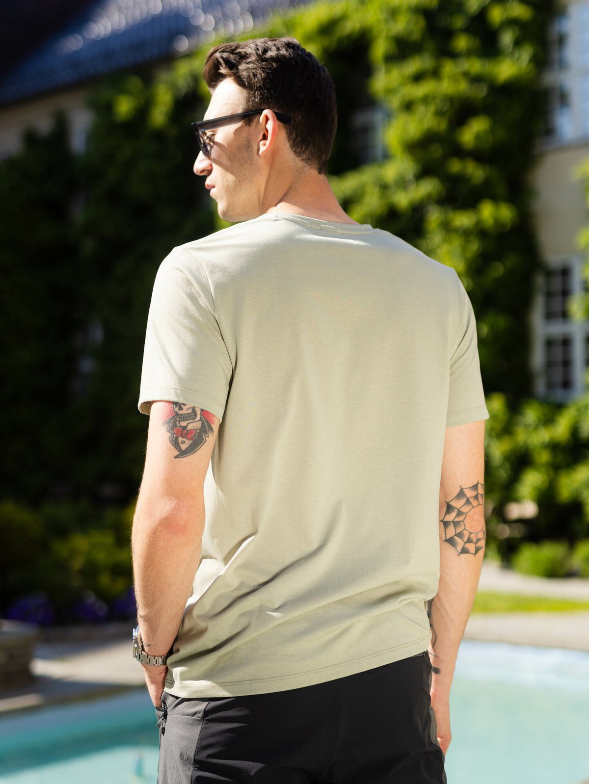 Peak Performance M Outdoor Logo Tee Grønn