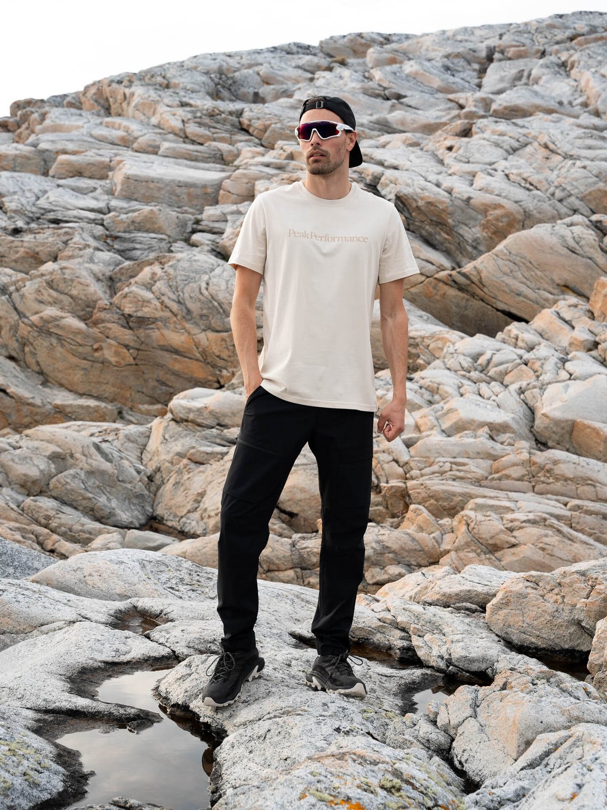 Peak Performance Light Cargo Pants Black