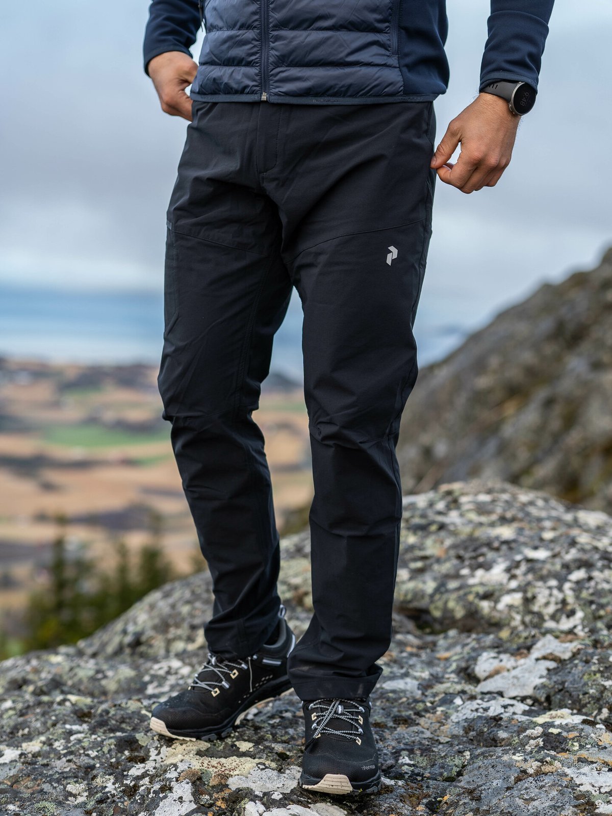 Peak Performance Outdoor Softshell Pants Black