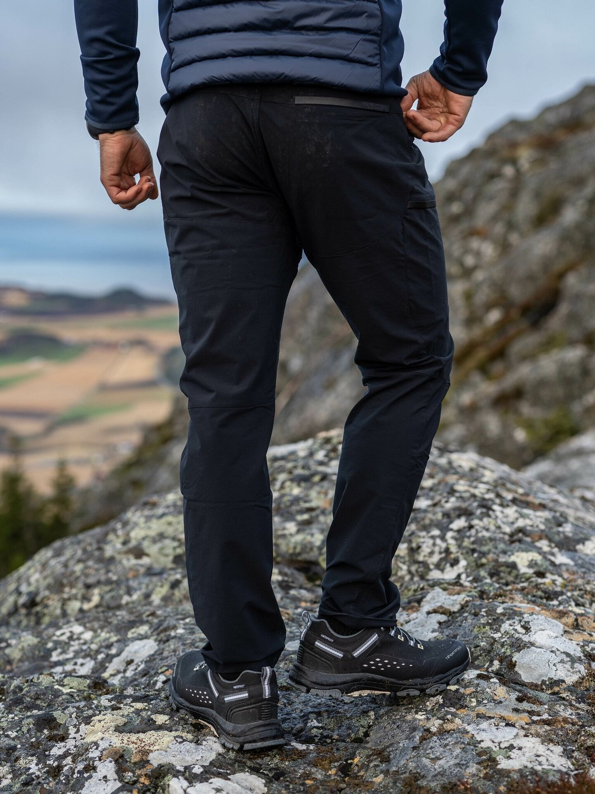 Peak Performance Outdoor Softshell Pants Black
