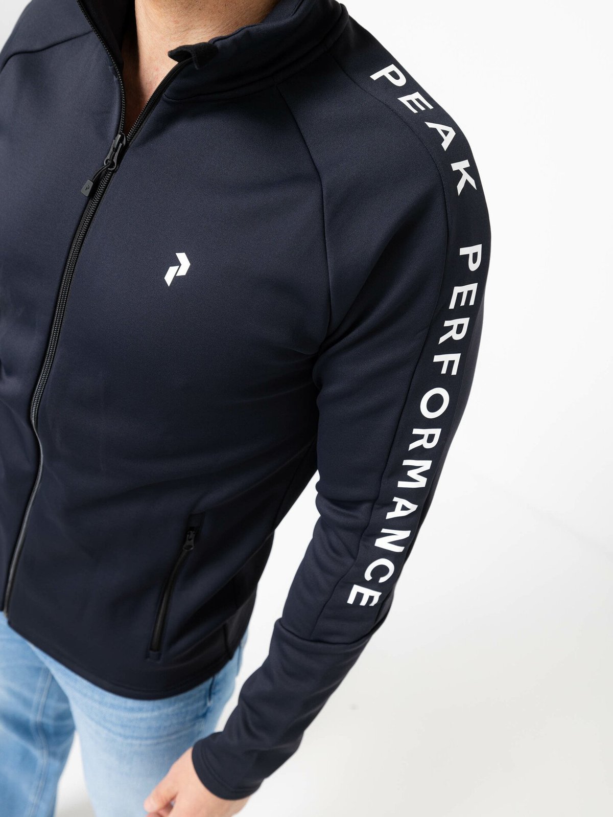 Peak Performance Rider Mid Zip Jacket Sort