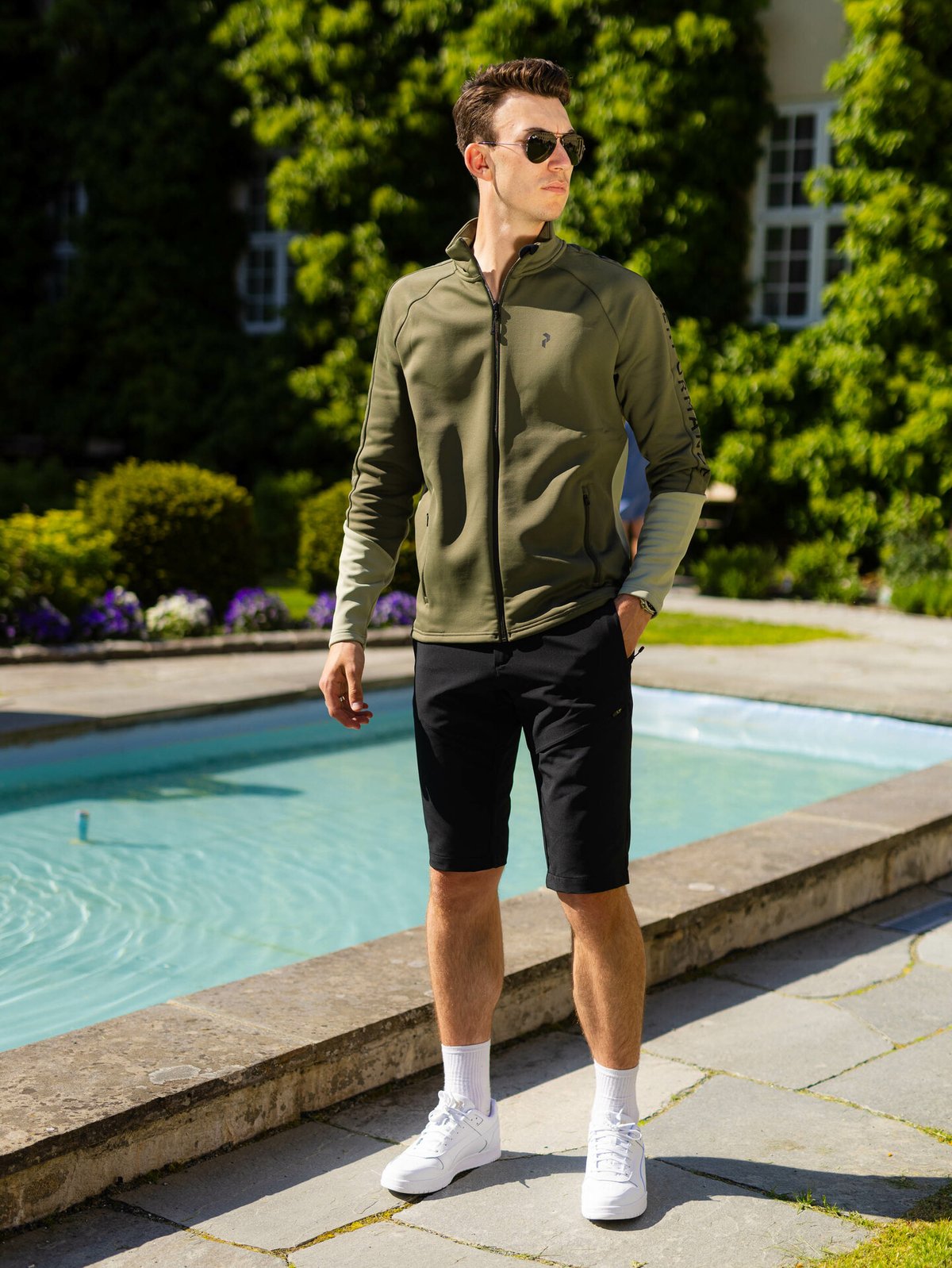 Peak Performance Rider Mid Zip Jacket Grønn