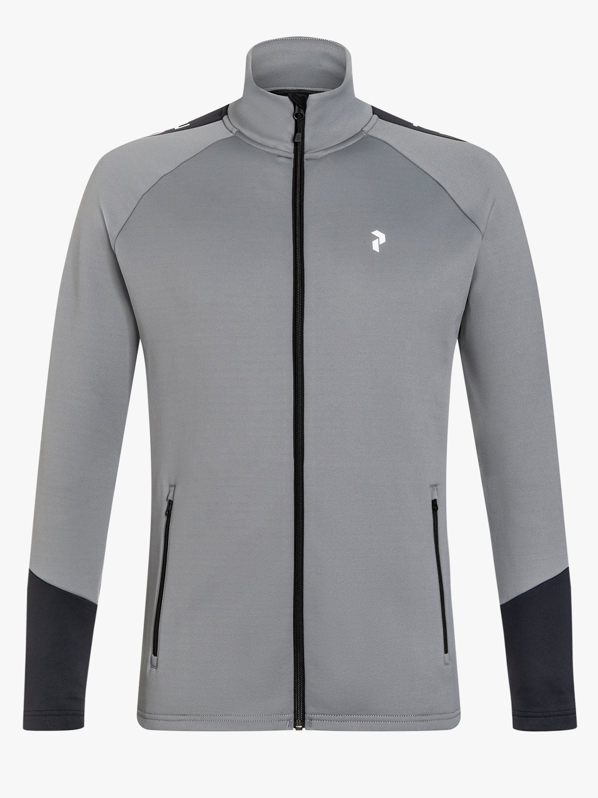 Peak Performance Rider Mid Zip Jacket Grå