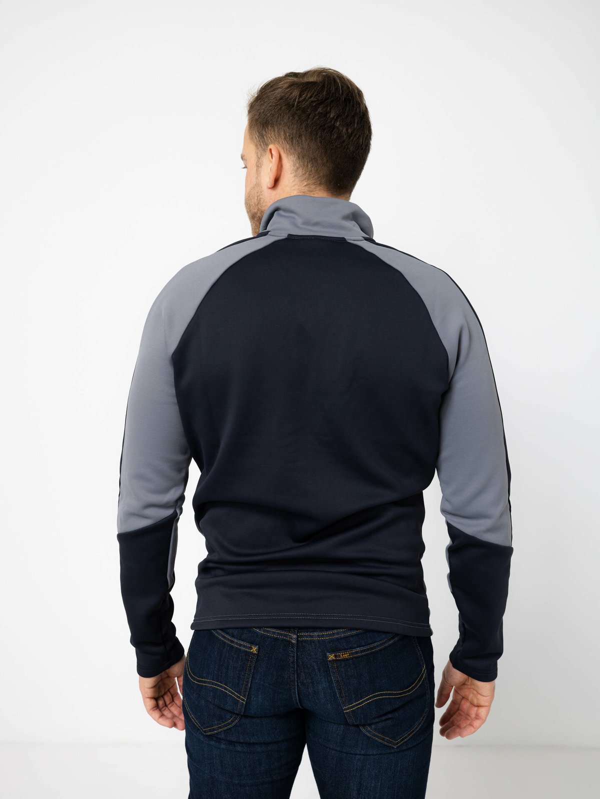 Peak Performance Rider Mid Zip Jacket Grå